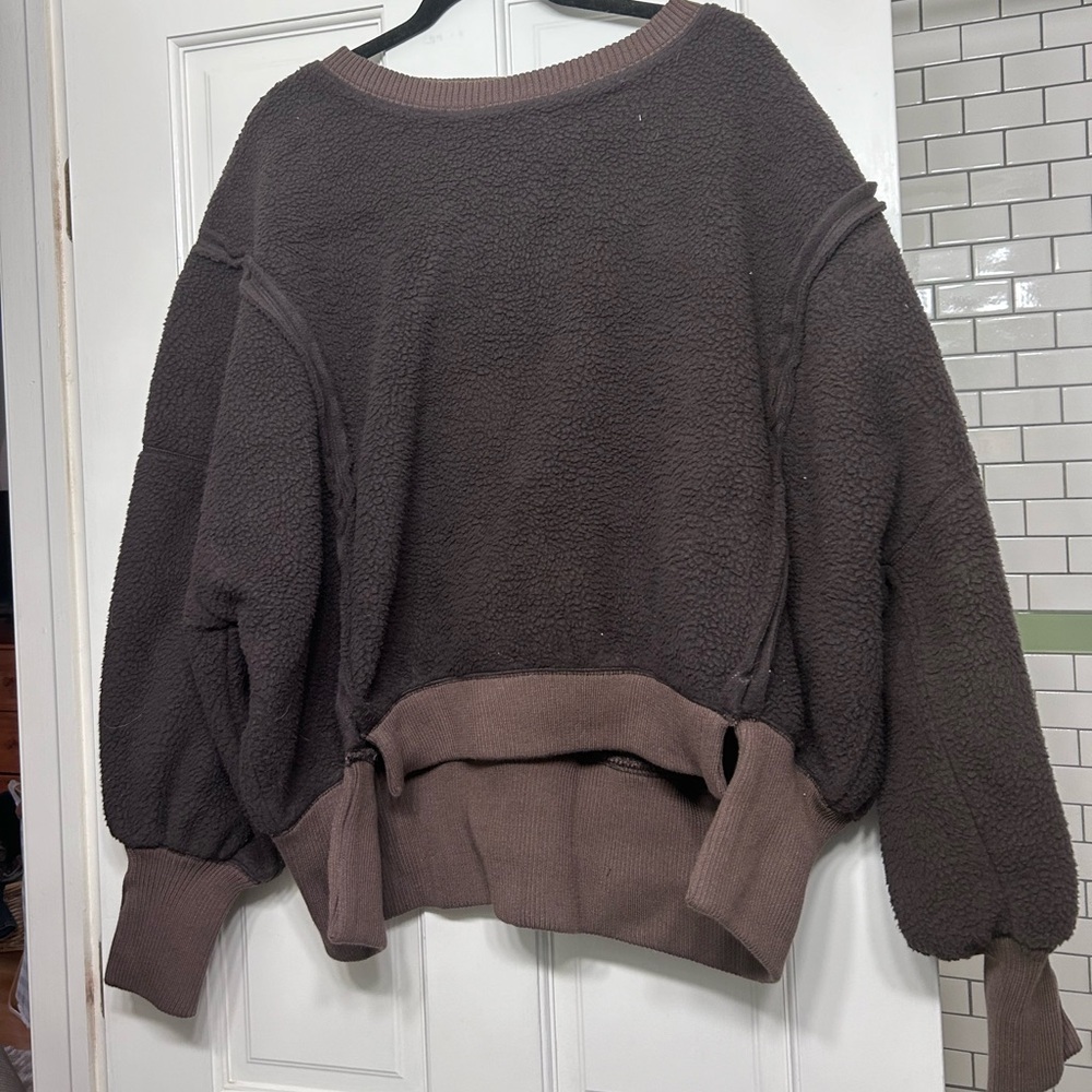 Free people chunky oversized sweater